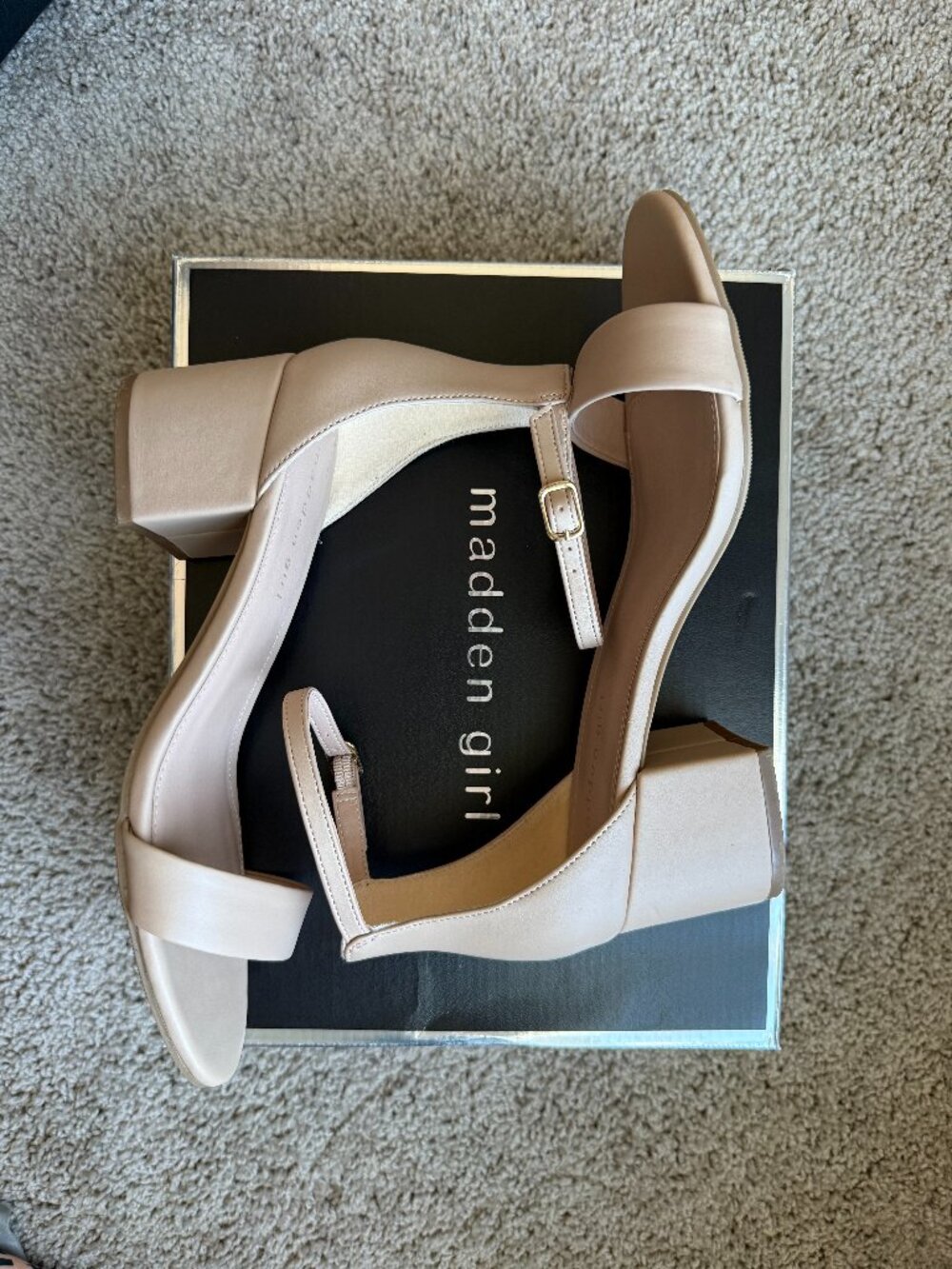 Madden Girl Ileana Nude Paris Shoes